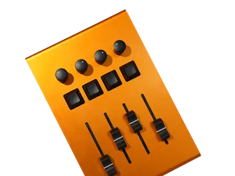 Fader Box · L4 Orange template illustration